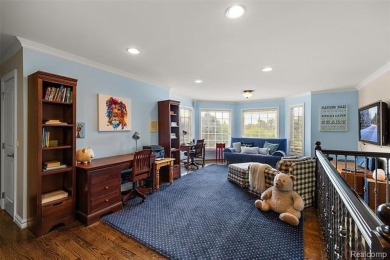Experience luxury living in this beautifully renovated colonial on Forest Lake Country Club in Michigan - for sale on GolfHomes.com, golf home, golf lot