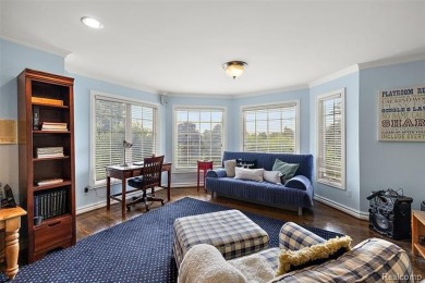 Experience luxury living in this beautifully renovated colonial on Forest Lake Country Club in Michigan - for sale on GolfHomes.com, golf home, golf lot