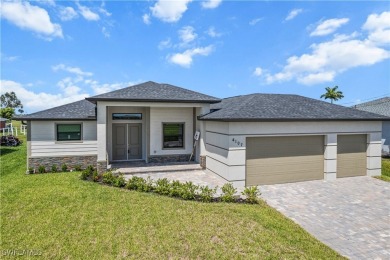 Modern Luxury in this New Construction Pool Home with 3 Bed + on Burnt Store Golf Club in Florida - for sale on GolfHomes.com, golf home, golf lot