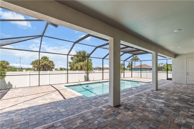 Modern Luxury in this New Construction Pool Home with 3 Bed + on Burnt Store Golf Club in Florida - for sale on GolfHomes.com, golf home, golf lot