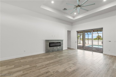 Modern Luxury in this New Construction Pool Home with 3 Bed + on Burnt Store Golf Club in Florida - for sale on GolfHomes.com, golf home, golf lot