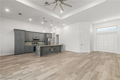 Modern Luxury in this New Construction Pool Home with 3 Bed + on Burnt Store Golf Club in Florida - for sale on GolfHomes.com, golf home, golf lot