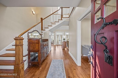 Discover refined coastal living in this exceptional Bosher's on Sound Golf Links at Albemarle Plantation in North Carolina - for sale on GolfHomes.com, golf home, golf lot