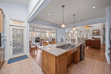 Discover refined coastal living in this exceptional Bosher's on Sound Golf Links at Albemarle Plantation in North Carolina - for sale on GolfHomes.com, golf home, golf lot