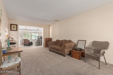 Charming single-level home in the sought-after Sun City is now on Sun City North Golf Course in Arizona - for sale on GolfHomes.com, golf home, golf lot