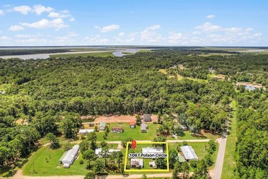 HOME, BOAT , GOLF CART AND MULTIPLE STORAGE BUILDINGS CAN BE ALL on Sapelo Hammock Golf Club in Georgia - for sale on GolfHomes.com, golf home, golf lot