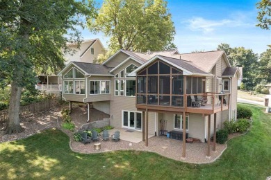 Schedule your visit to this beautifully improved gem at the end on Brown Deer Golf Club in Iowa - for sale on GolfHomes.com, golf home, golf lot