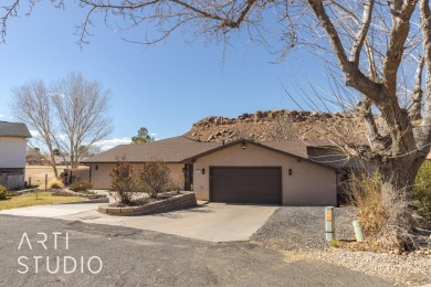 Step into this SINGLE-LEVEL residence, perfectly positioned on a on St. George Golf Course in Utah - for sale on GolfHomes.com, golf home, golf lot