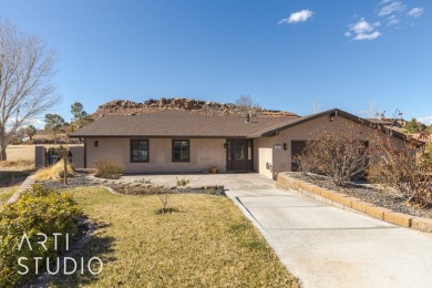 Step into this SINGLE-LEVEL residence, perfectly positioned on a on St. George Golf Course in Utah - for sale on GolfHomes.com, golf home, golf lot