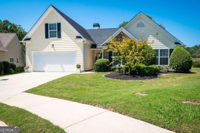 This lovely Ranch style home is located in a cozy neighborhood on Mirror Lake Golf Club in Georgia - for sale on GolfHomes.com, golf home, golf lot