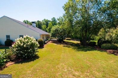 This beautiful Ranch style home is located in a cozy on Mirror Lake Golf Club in Georgia - for sale on GolfHomes.com, golf home, golf lot