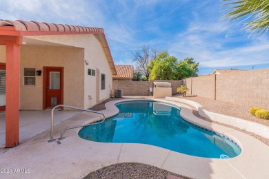 Move-in ready home with POOL is situated on prime interior N/S on Desert Sands Golf Course in Arizona - for sale on GolfHomes.com, golf home, golf lot