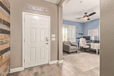 Situated on a. corner lot across from the 13th hole of Seville on Seville Golf and Country Club in Arizona - for sale on GolfHomes.com, golf home, golf lot