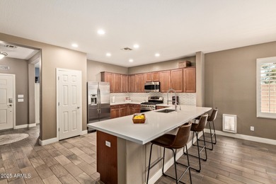 Situated on a. corner lot across from the 13th hole of Seville on Seville Golf and Country Club in Arizona - for sale on GolfHomes.com, golf home, golf lot