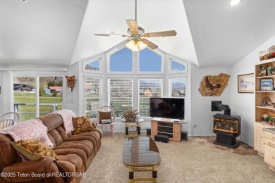 Beautifully landscaped and ideally situated on the 11th fairway on Star Valley RV Golf Course in Wyoming - for sale on GolfHomes.com, golf home, golf lot