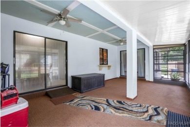 Discover this beautifully maintained 3-bedroom, 2-bathroom home on Sugarmill Woods Golf and Country Club in Florida - for sale on GolfHomes.com, golf home, golf lot