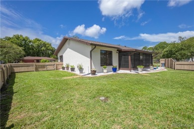 Discover this beautifully maintained 3-bedroom, 2-bathroom home on Sugarmill Woods Golf and Country Club in Florida - for sale on GolfHomes.com, golf home, golf lot