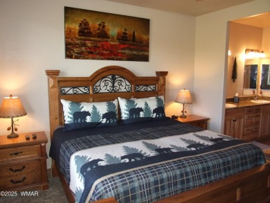 Gorgeous getaway in the beautiful White Mountains of Arizona on Bison Golf and Country Club in Arizona - for sale on GolfHomes.com, golf home, golf lot