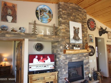 Gorgeous getaway in the beautiful White Mountains of Arizona on Bison Golf and Country Club in Arizona - for sale on GolfHomes.com, golf home, golf lot