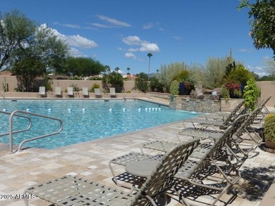 Well maintained home on the golf course with beautiful on Rio Verde Country Club - Quail Run in Arizona - for sale on GolfHomes.com, golf home, golf lot
