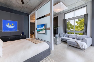 Oversized 1-bedroom loft-style condo (802 SF) at The Meridian on Miami Beach Golf Club in Florida - for sale on GolfHomes.com, golf home, golf lot