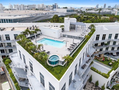 Oversized 1-bedroom loft-style condo (802 SF) at The Meridian on Miami Beach Golf Club in Florida - for sale on GolfHomes.com, golf home, golf lot