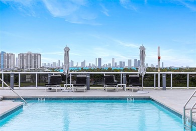 Oversized 1-bedroom loft-style condo (802 SF) at The Meridian on Miami Beach Golf Club in Florida - for sale on GolfHomes.com, golf home, golf lot