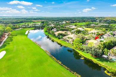 Fabulous custom home sited on a half acre lot with dramatic on Old Marsh Golf Club in Florida - for sale on GolfHomes.com, golf home, golf lot