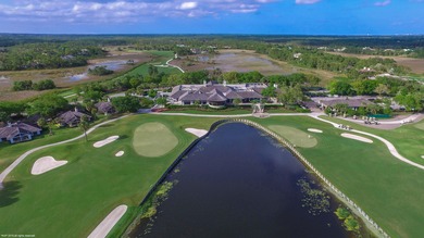 Fabulous custom home sited on a half acre lot with dramatic on Old Marsh Golf Club in Florida - for sale on GolfHomes.com, golf home, golf lot