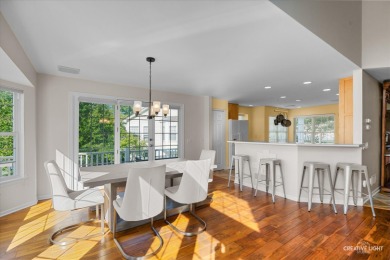 This exceptional townhome offers one of the most picturesque on Bliss Creek Golf Club in Illinois - for sale on GolfHomes.com, golf home, golf lot