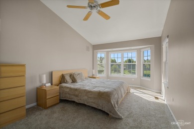 This exceptional townhome offers one of the most picturesque on Bliss Creek Golf Club in Illinois - for sale on GolfHomes.com, golf home, golf lot