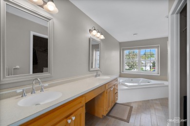 This exceptional townhome offers one of the most picturesque on Bliss Creek Golf Club in Illinois - for sale on GolfHomes.com, golf home, golf lot