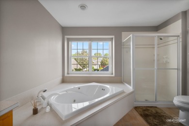 This exceptional townhome offers one of the most picturesque on Bliss Creek Golf Club in Illinois - for sale on GolfHomes.com, golf home, golf lot