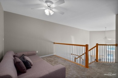 This exceptional townhome offers one of the most picturesque on Bliss Creek Golf Club in Illinois - for sale on GolfHomes.com, golf home, golf lot