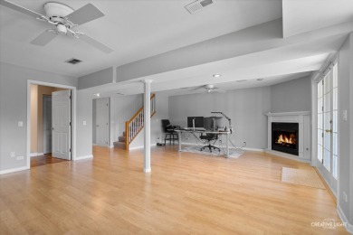 This exceptional townhome offers one of the most picturesque on Bliss Creek Golf Club in Illinois - for sale on GolfHomes.com, golf home, golf lot