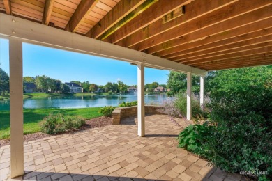 This exceptional townhome offers one of the most picturesque on Bliss Creek Golf Club in Illinois - for sale on GolfHomes.com, golf home, golf lot
