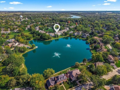 This exceptional townhome offers one of the most picturesque on Bliss Creek Golf Club in Illinois - for sale on GolfHomes.com, golf home, golf lot