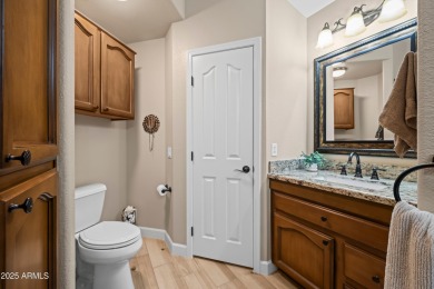 The HOME IS STUNNING Inside & Out....The Huge Triangular Lot is on Eagles Nest at Pebble Creek in Arizona - for sale on GolfHomes.com, golf home, golf lot