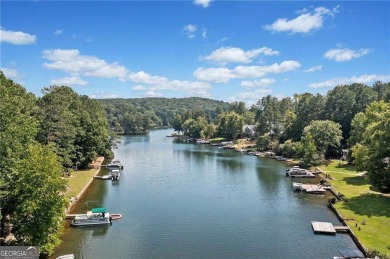 Lake Access and Private Dock! This Charming Lakeside Retreat is on The Highlands Course at Lake Arrowhead in Georgia - for sale on GolfHomes.com, golf home, golf lot