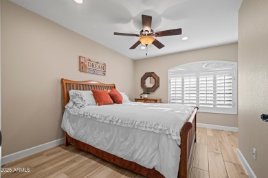The HOME IS STUNNING Inside & Out....The Huge Triangular Lot is on Eagles Nest at Pebble Creek in Arizona - for sale on GolfHomes.com, golf home, golf lot