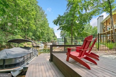 Lake Access and Private Dock! This Charming Lakeside Retreat is on The Highlands Course at Lake Arrowhead in Georgia - for sale on GolfHomes.com, golf home, golf lot
