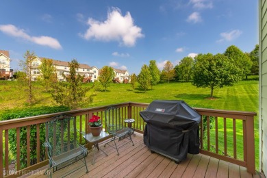 Impeccably cared for end-unit townhome nestled in the highly on Bowes Creek Country Club in Illinois - for sale on GolfHomes.com, golf home, golf lot