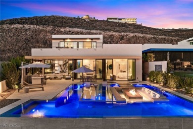 Perched in prestigious MacDonald Highlands, this luxury on Dragon Ridge Country Club in Nevada - for sale on GolfHomes.com, golf home, golf lot