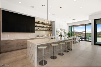 Perched high above the Las Vegas valley in guard-gated MacDonald on Dragon Ridge Country Club in Nevada - for sale on GolfHomes.com, golf home, golf lot