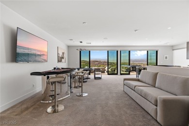 Perched high above the Las Vegas valley in guard-gated MacDonald on Dragon Ridge Country Club in Nevada - for sale on GolfHomes.com, golf home, golf lot