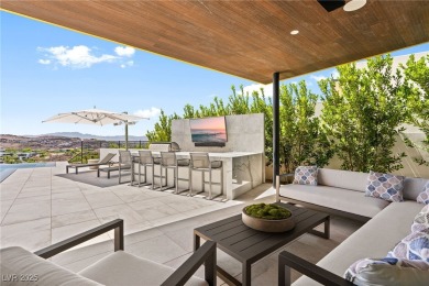 Perched high above the Las Vegas valley in guard-gated MacDonald on Dragon Ridge Country Club in Nevada - for sale on GolfHomes.com, golf home, golf lot