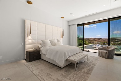 Perched high above the Las Vegas valley in guard-gated MacDonald on Dragon Ridge Country Club in Nevada - for sale on GolfHomes.com, golf home, golf lot