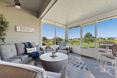 Stunning home on the 17th fairway of Red Hawk golf course! A on Hunters Point Golf Club in Idaho - for sale on GolfHomes.com, golf home, golf lot
