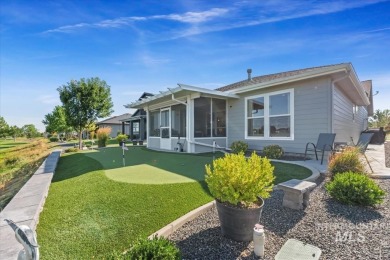 Stunning home on the 17th fairway of Red Hawk golf course! A on Hunters Point Golf Club in Idaho - for sale on GolfHomes.com, golf home, golf lot