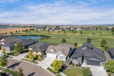 Stunning home on the 17th fairway of Red Hawk golf course! A on Hunters Point Golf Club in Idaho - for sale on GolfHomes.com, golf home, golf lot